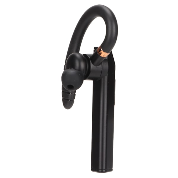 K3 Business Bluetooth-øretelefoner med støjreduktion, enkelt øre, der omslutter øret med opladningsetui (Jerry Chip Black Gold)