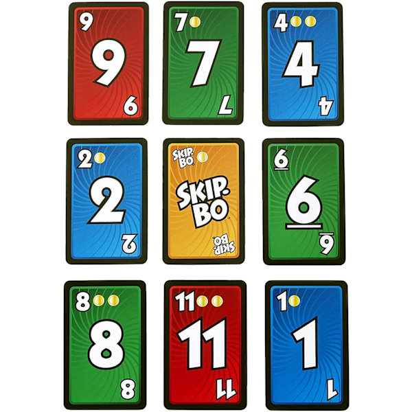 Skip-Bo Masters Perhekorttipeli