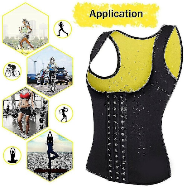 Tanktopp med midjeband för kvinnor, tight 5XL