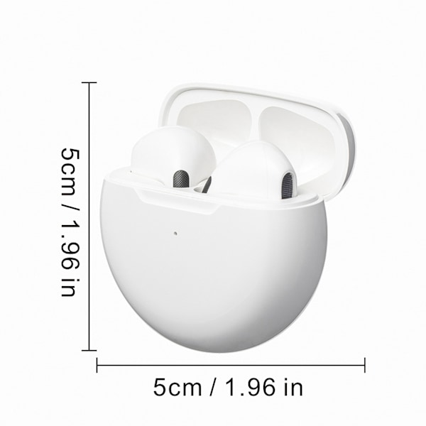 Pro6 Langattomat Bluetooth-kuulokkeet TWS Urheilukuulokkeet Yhteensopivat Androidin ja iPhonen kanssa green