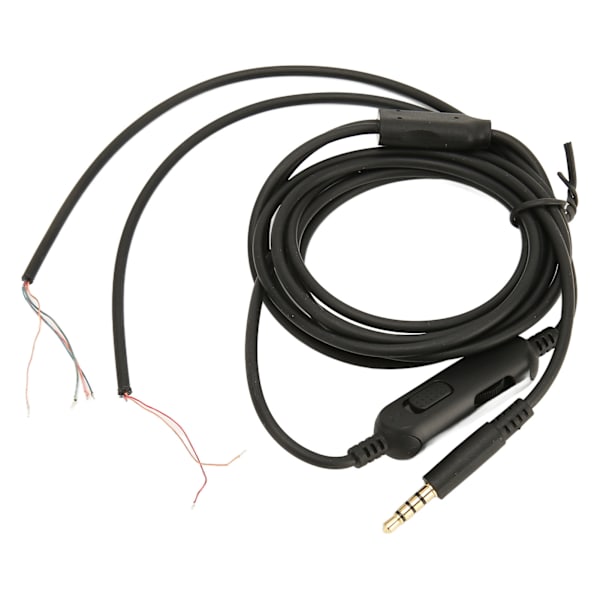 Headset Reparasjonskabel OFC Kjerne Erstatning Gaming Hodetelefon Lydkabel med Volumknapp for Kingston 6.5ft
