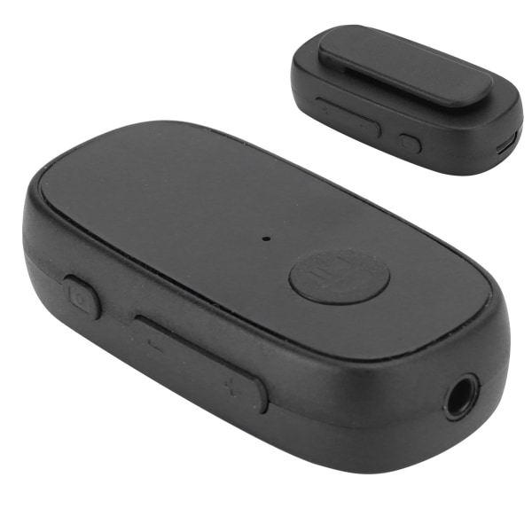 A80 Trådlös krageklämma Bluetooth 5.0 Hörlurar Stereo Bilstereo Multifunktionsadapter Standard Svart