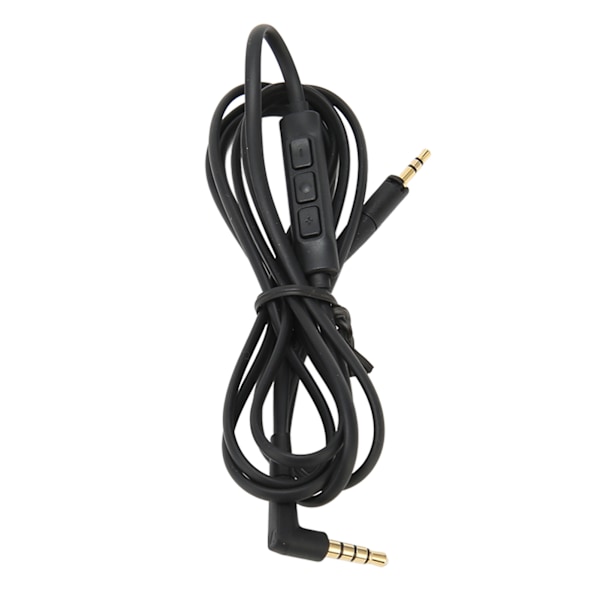 Ersättningskabel för hörlurar med mikrofon, fjärrkontroll och volymkontroll för Sennheiser HD4.40 HD4.40BT HD4.50 HD4.50BTNC HD4.30i
