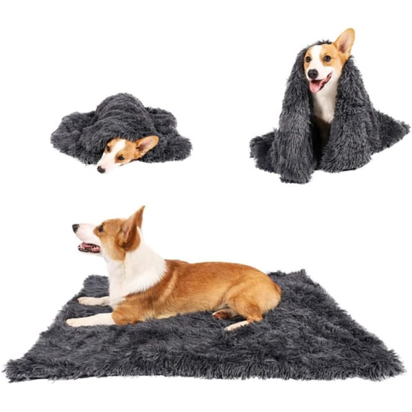 Seng til kat, hundepude, luftigt kattesengesæt med tæppe