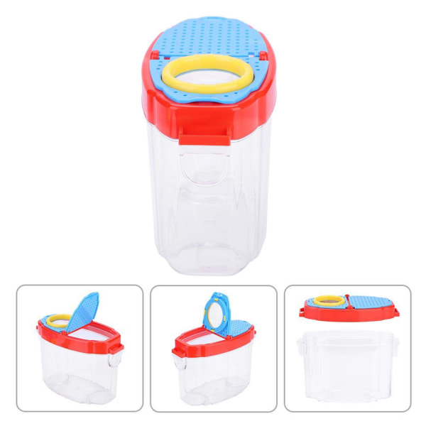 Portable Insect Observation Box Child Science Exploration Teaching Utensils Experiment Vessels With Magnifying Glass