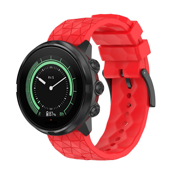 Silikonrem Kompatibel med Suunto 9 Smartwatch GPS/til SUUNTO 9 Baro Sport Wrist HR Udskiftningsrem