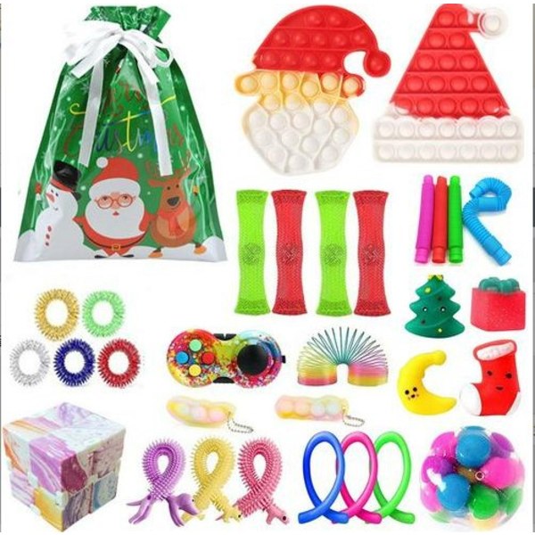Adventskalender Pop it Fidget Leksakskalender