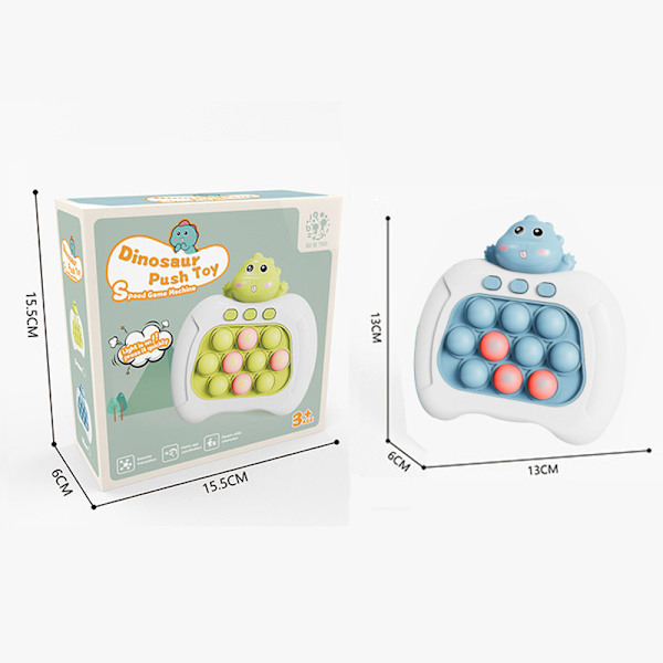 Press Music Speed Push Game Machine Avlastning Mus Dödar Pionjär Pussel Xiaole Barnleksaker Dinosaur Game Machine