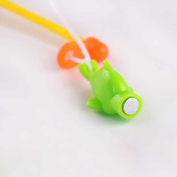 Magnetisk Fiske Spö Plast 19‑42cm Infällbar Småbarns Fiske Leksak Spö för Kommersiell Lekplats