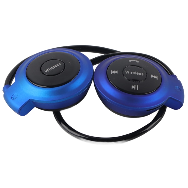 Bluetooth-meluntapoistavat urheilukuulokkeet mikrofonilla iOS- ja Android-laitteille, sininen