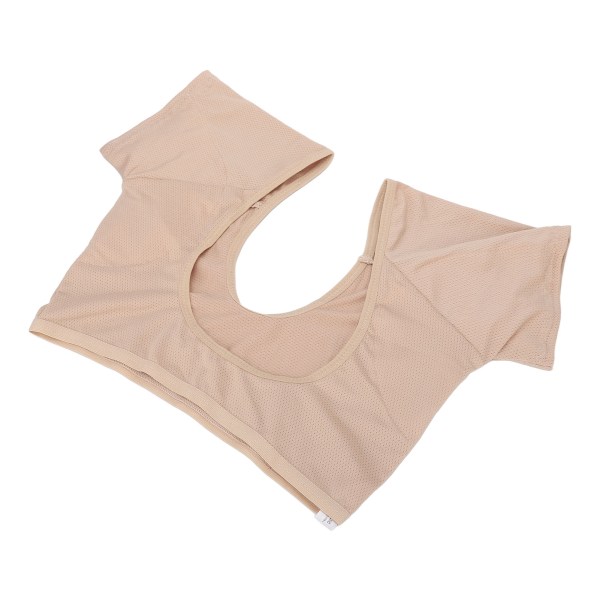 Underarm Svettevest Pustende Mesh 3 Lag Hudfarge Vaskbar Armhule Svettevest for Sport M
