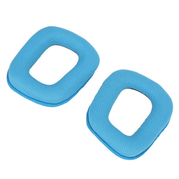 Ersättning Öronkuddar Öronkuddar Minnesskum Headset Öronkuddar för Logitech G35 G930 G430 F450 Hörlurar Blå