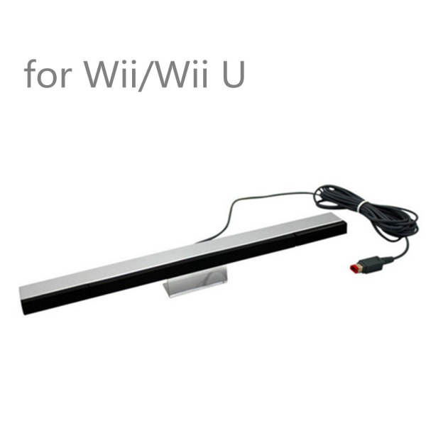 Sensor Bar, trådbunden sensorbar, med stativ för Wii-konsol