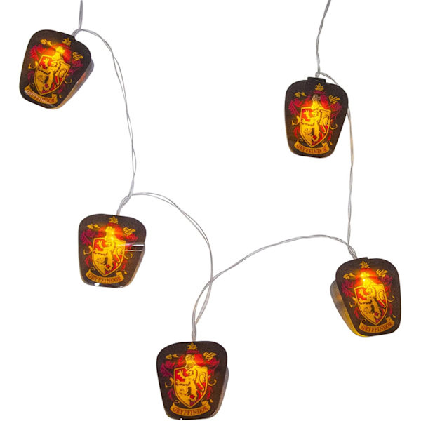 Harry Potter Gryffindor 2D ljussträngar, flerfärgade