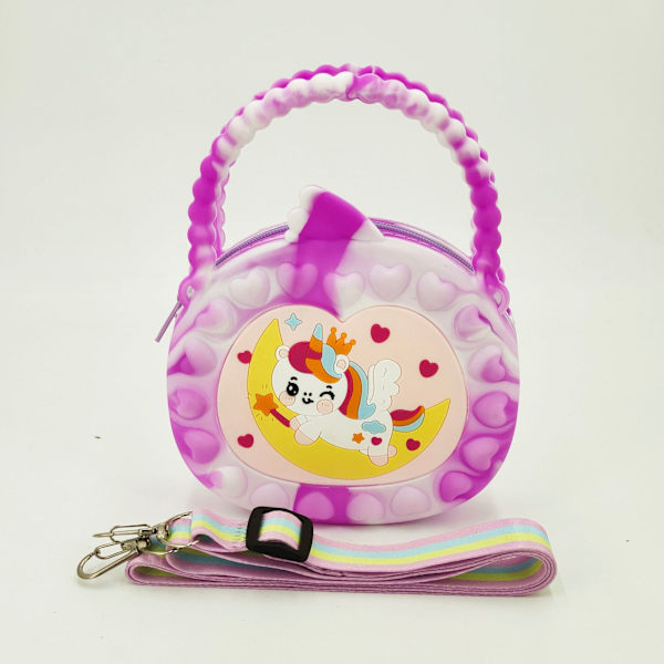 Pop It Fidget Leke Rat Killer Pioneer Small Hand Lift Press Music Bag Unicorn 9
