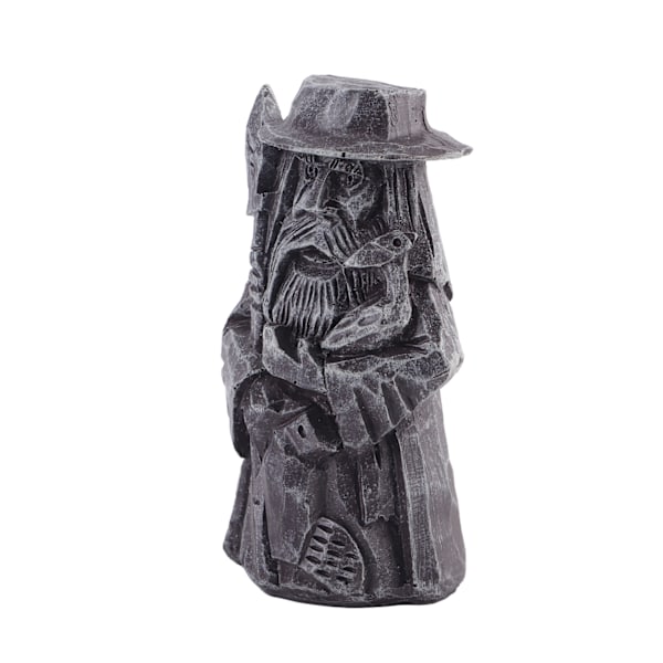 Odin Thor Resin Vikingstaty Konst Hantverk Prydnad för Hem Utomhus Trädgård Dekoration