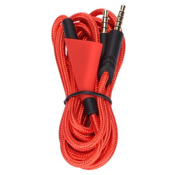 Reserve lydkabel med innebygd volumkontroll og uten innebygd dempingskontroll for Astro A10 A40TR Gaming Headset (Volumkontroll rød)