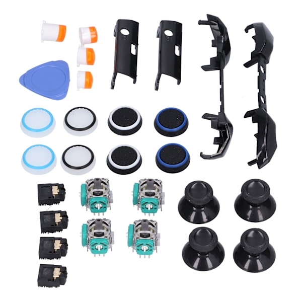 QM21071021 Reservdelar Spelkontroll Kit Joystick Bumpers Triggers ABXY Knappar Kontroll Reparationssats