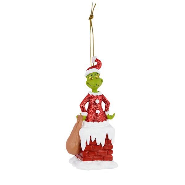 Grinch Grøn Pelsmonster Juletræspendant Grinch Akryl Kunstværk Julepynt 4