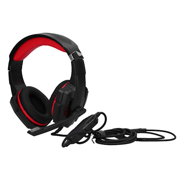 PYTHON FLY G9000Mini Trådbundet Headset Surroundljud Klart Ljud Kvalitet Hög Upplösning Gaming HeadsetRöd
