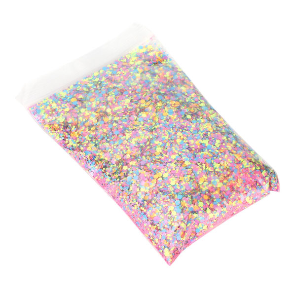 50g Mix Färgad Glitter Hexagonformad Glitter Ansikte Kropp Ögon Nagelkonst Dekoration Glitter