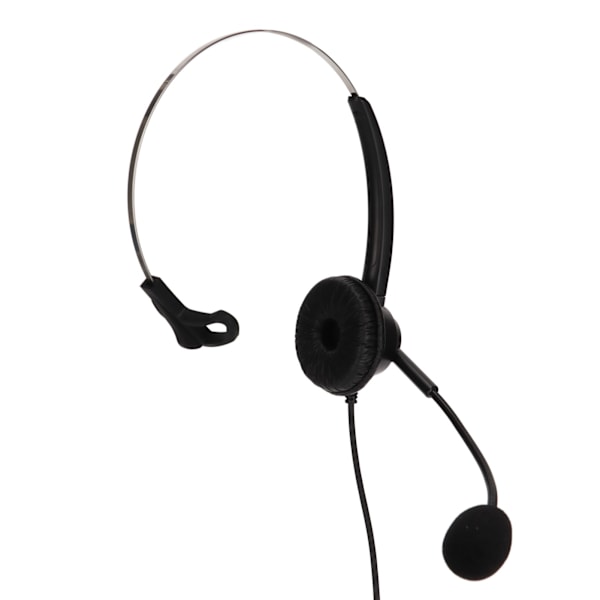 H360‑2.5MV 2.5mm affärsheadset Monaural kontorsheadset med justering av högtalarvolym och mikrofonljud