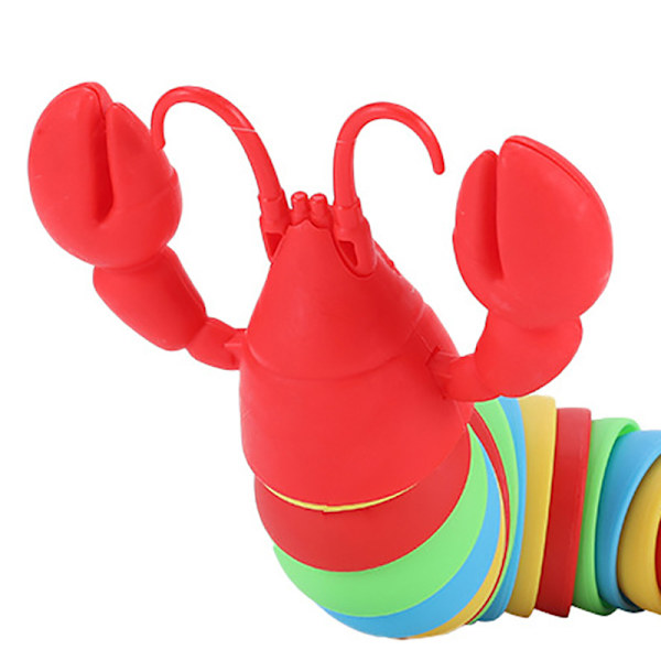 Kompression legetøjs puslespil børnelegetøj Snegl plet, larve, krebs, farve tilfældig Crayfish