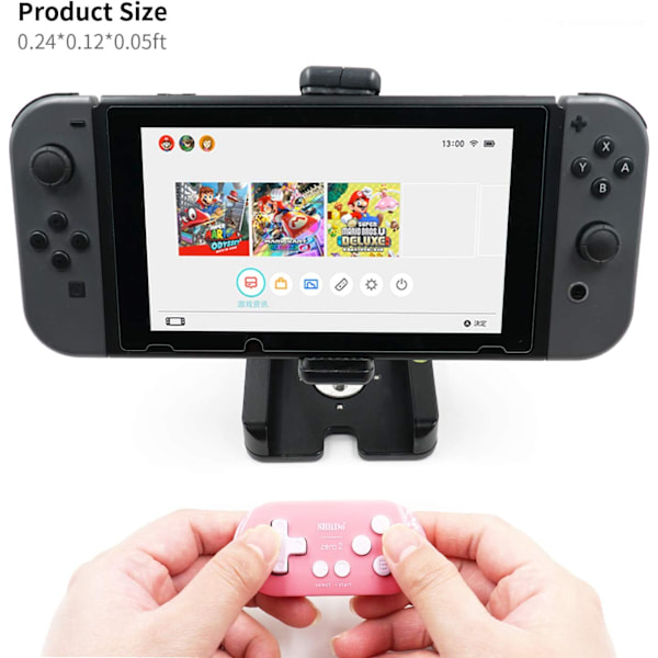 8bitdo Zero 2 - Bluetooth-spelkontroll för N-switch