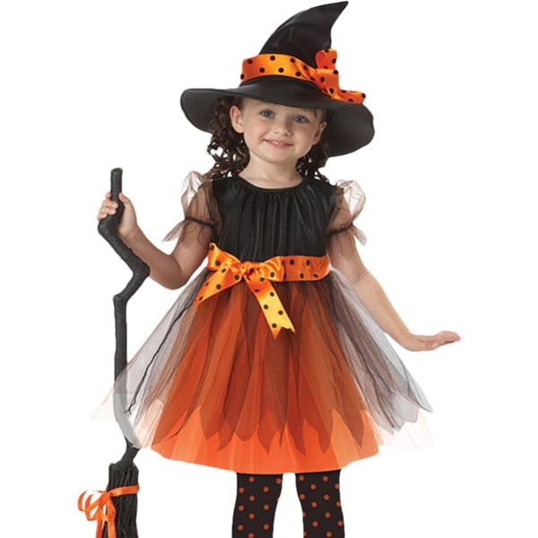 Halloween Häxa Kostym Fancy Dress Up -asusteena