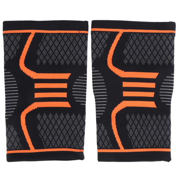 1 Pair Knee Brace Pad Compression Support Knee Protector for Sports Safety Outdoor RunningL