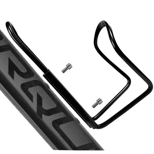 Vandflaskeholder i Aluminium til Cykel - Sort Sort