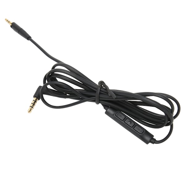 Ersättningskabel för hörlurar med mikrofon, fjärrkontroll och volymkontroll för Sennheiser HD4.40 HD4.40BT HD4.50 HD4.50BTNC HD4.30i