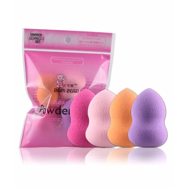 4-pak makeup svamp Professionel Makeup Beautyblender