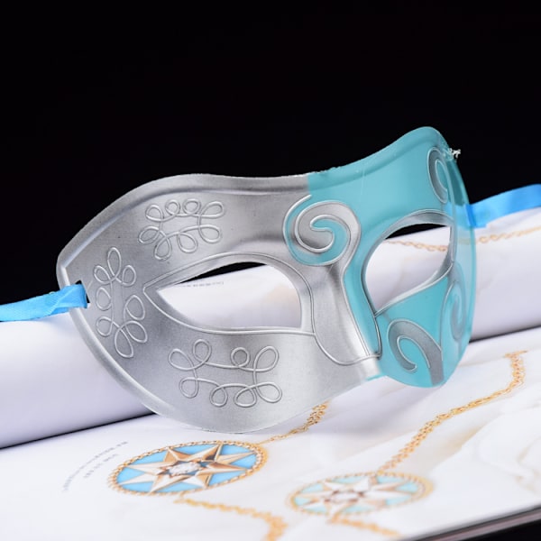 Barnemasker for voksne menn og kvinner, masker for sminkeball og fest C