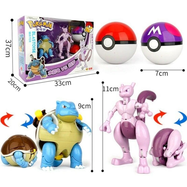 Pikachu leksakssats MEWTWO