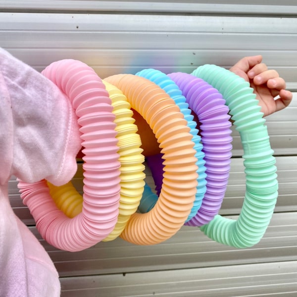4-pack Rör Fidget Leksaker - Leksak / Sensorisk