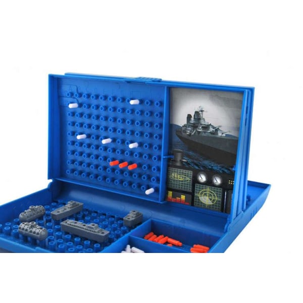 Sink Ship / Battleship - Spill / Strategispill - Samfunnsspill Blå Blue