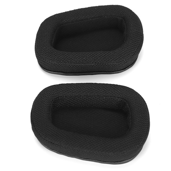 Øreputer Pads Svamp Pustende Mesh Erstatning Øreputer Deksel Kompatibel for Logitech G633 G933