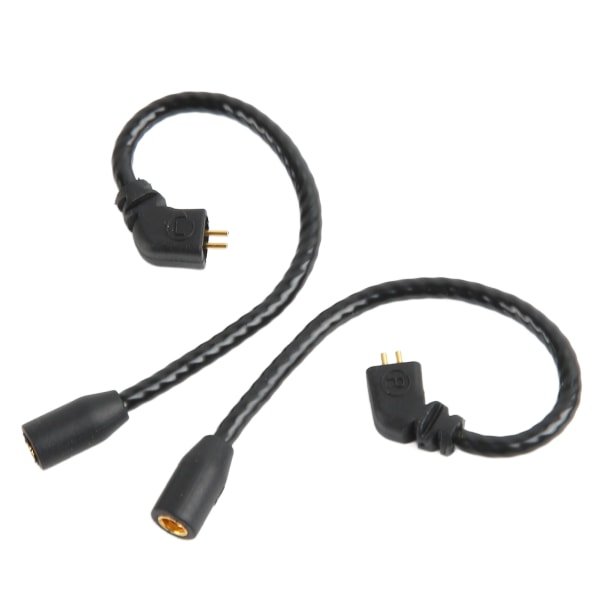 för MMCX till 0,78 mm adapterkabel 2 stift hona till hane OFC kärna öronsnäckor adapterkabel för TFZ MS4 MS2 MS1 för KZ ES4 ZSR