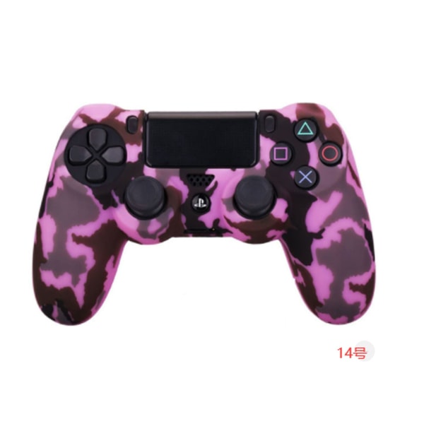 PS4-spelkontroll silikon grepp skyddande fodral