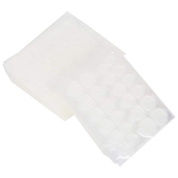 50 Ark Lim-tabs til Falske Negle Dobbeltsidet Vandafvisende Transparent Gel Negletape