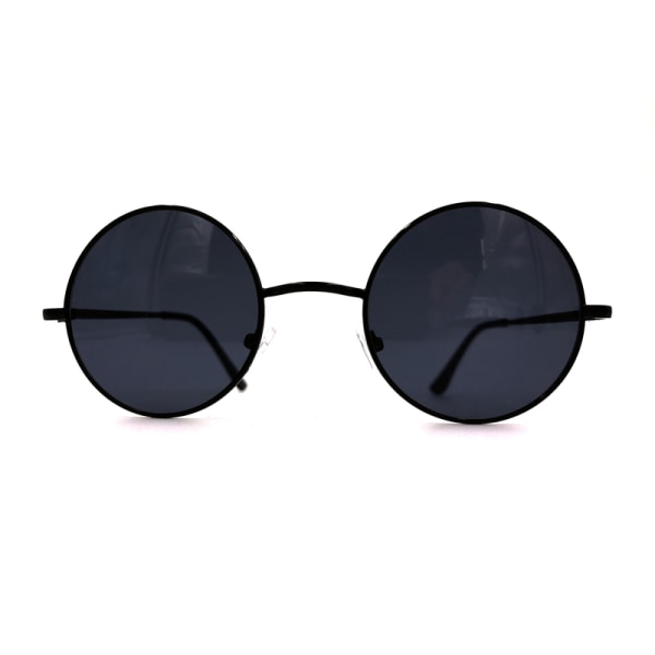 Runde solbriller - flere farger Sort one size