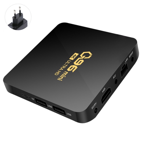 Q96 Mini TV-box Set Top Box EU-kontakt 1GB+8GB