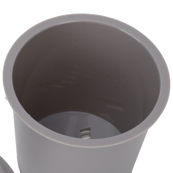 5 stk Grå Kaffe Kop Skønhedssvamp Holder Letvægts Bærbar Makeup Svampebeholder Æske
