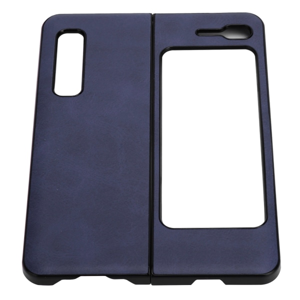 Mobiltelefon Etuier Stødsikkert Telefon Læder Cover Skal til Samsung Galaxy Z Fold 1 / W20Blue