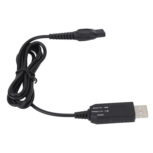 Elektrisk barbermaskinladerkabel 15V Profesjonell skjeggtrimmer USB-ladekabel Passer for HQ8505