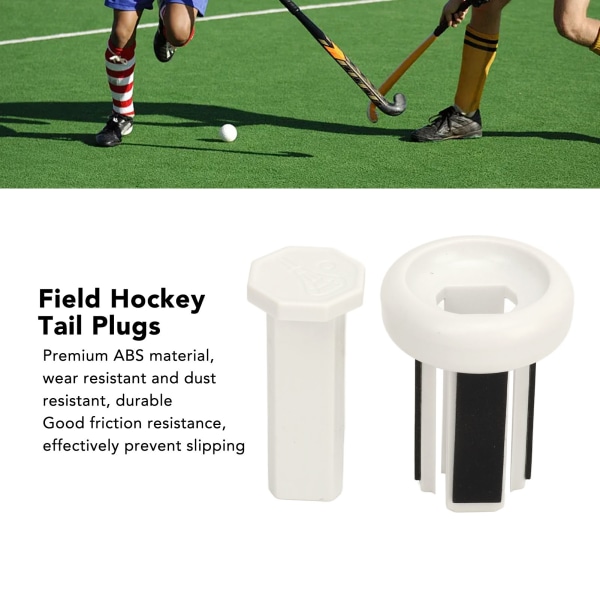Utskiftbare Field Hockey Tail Plugs Sports Hockey Stick End Plug Hockey Club tilbehør