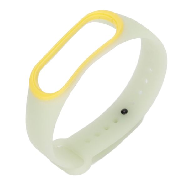 Smartklokke Armbånd Lysende Bånd Silikon Anti-Tapt Erstatningsreim med Porøs Justering for Mi Band 6 5 4 3 NFC