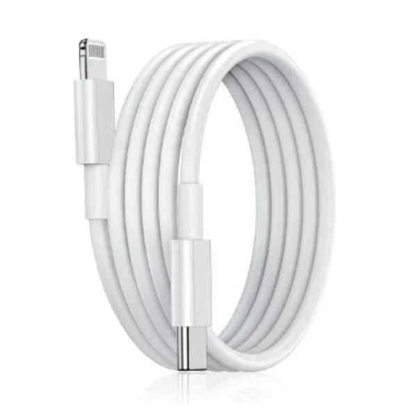 iPhone Laddare - Kabel - 20W USB-C - Snabbladdare