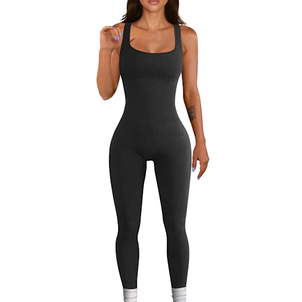 Hihaton liivi-body, jossa on nauhakoristeinen neliökaulus grey XL